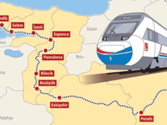 Ankara İstanbul Hızlı Tren Hattı Güzergah Haritası - OtonomHaber