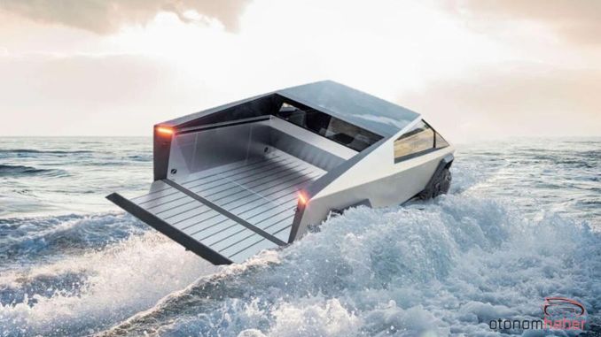 Elon Musk, Tesla Cybertruck Modelinin Yüzebileceğini Söylüyor - OtonomHaber