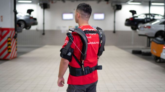 Audi’nin Robotik Kıyafeti Skelex Oto Maslak’ta Test Edildi! - OtonomHaber