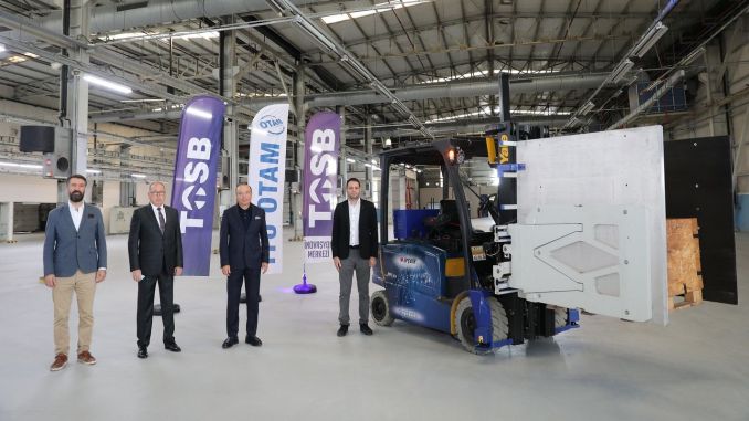 Sürücüsüz Forklift TOSB Yollarında - OtonomHaber