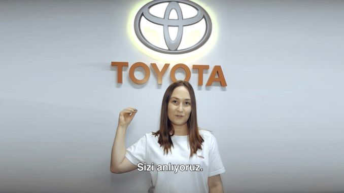 Toyota, İşitme Engelliler İçin Görüntülü İletişim Hattı Açtı - OtonomHaber