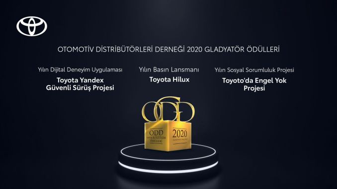 Toyota'ya ODD'den 3 Büyük Ödül - OtonomHaber