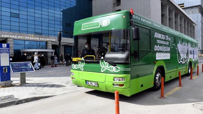 Ankara'da 23 EGO Otobüsü Elektrikli Otobüse Dönüştürülüyor - OtonomHaber
