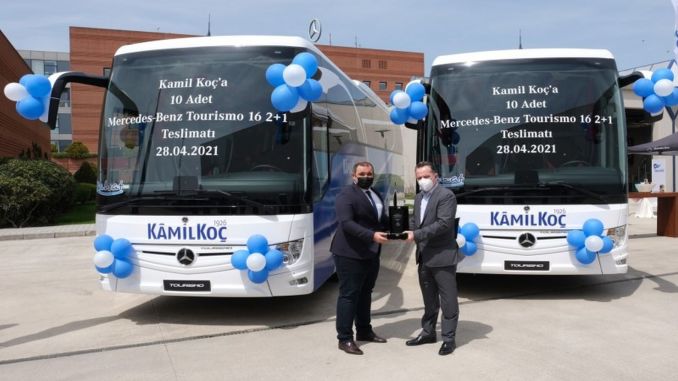 Kamil Koç 10 Adet Mercedes-Benz Tourismo Otobüsü Filosuna Kattı - OtonomHaber