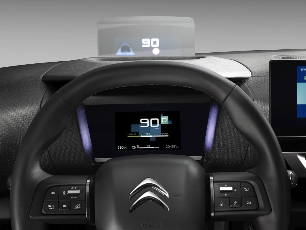 Citroen C Head Up Display