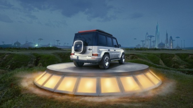 Efsanevi Arazi Aracının Tamamen Elektrikli Versiyonu: Mercedes Concept EQG - OtonomHaber