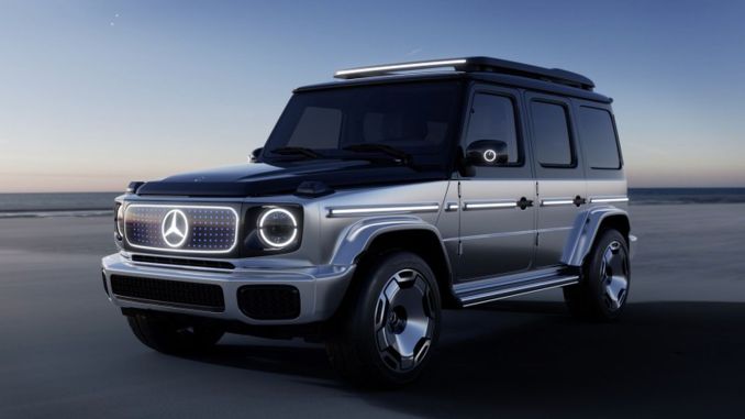 Efsanevi Arazi Aracının Tamamen Elektrikli Versiyonu: Mercedes Concept EQG - OtonomHaber