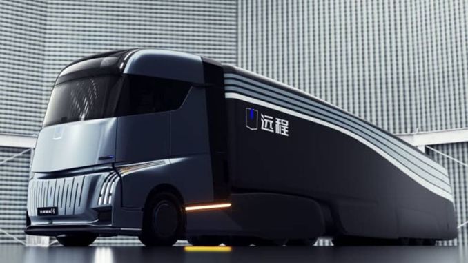 Çin, Otonom Sürüşe Sahip Homtruck Adlı Akıllı Kamyon Modelini Tanıttı - OtonomHaber