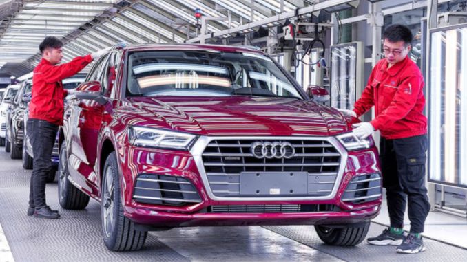 Audi, Elektrikli Modeller İçin Çin’de Yeni Fabrika Kuruyor - OtonomHaber