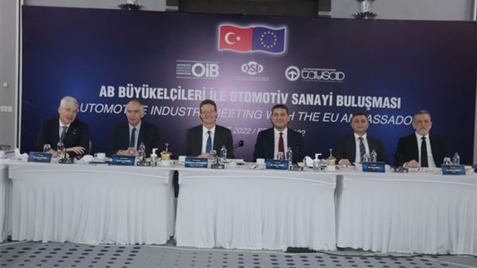 Türk Otomotiv Sanayi, AB Büyükelçileri İle Buluştu - OtonomHaber