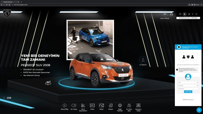 Her Yerden Erişilebilecek Peugeot Online Showroom Açıldı - OtonomHaber