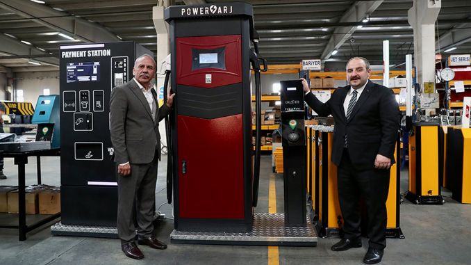 Yüksek Hızlı Elektrikli Araç Şarj İstasyonu Karaman'da Üretildi - OtonomHaber