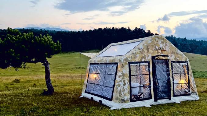 Sönmez Outdoor‘dan Dünya Çapında Bir İlk; Şişme Lüks Kamp Çadırlar - OtonomHaber
