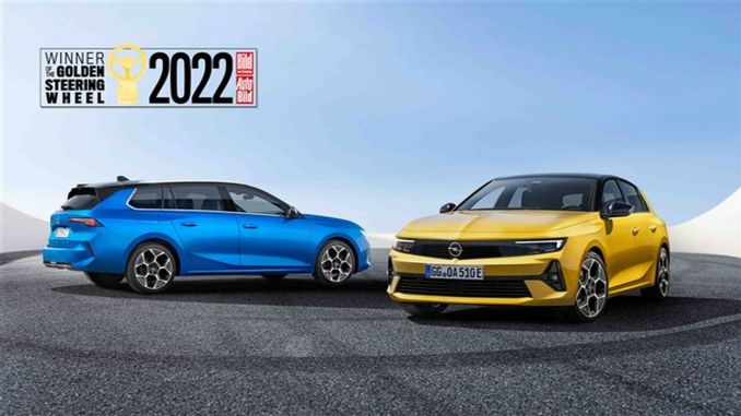 Yeni Opel Astra, 2022 Altın Direksiyon Ödülünü Kazandı - OtonomHaber