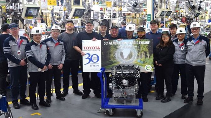 Toyota 5. Jenerasyon Hibrit Teknolojisini Avrupa’da Üretmeye Başlıyor - OtonomHaber