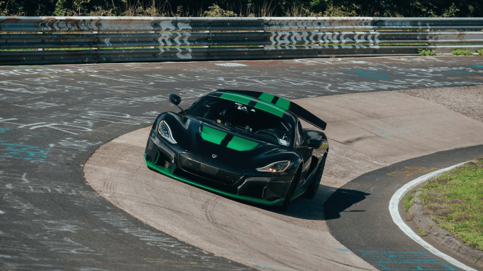 Rimac Nevera, attığı 7 dakika 5 saniyelik turuyla Tesla'nın rekorunu kırdı - OtonomHaber