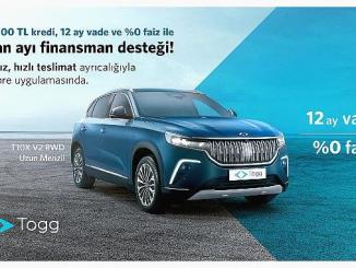 Togg T10X Nisan Kampanyası - OtonomHaber
