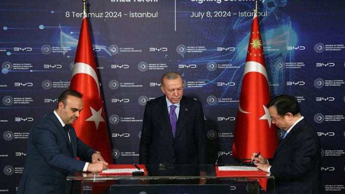 Çinli Otomobil Devi BYD Türkiye'ye Yatırım Yapıyor - OtonomHaber
