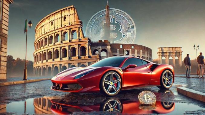 Ferrari, Avrupa'da  kripto para ile ödeme almaya başlayacak - OtonomHaber