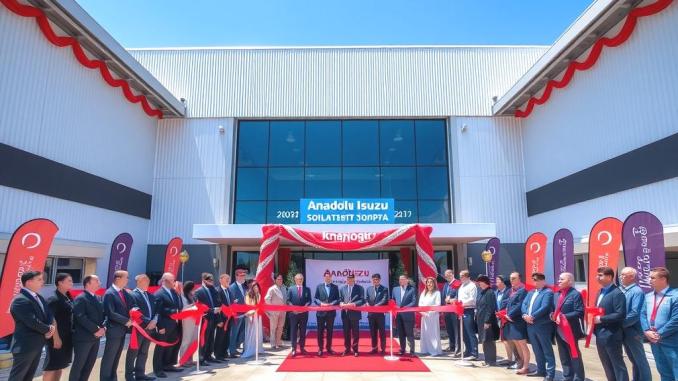 Anadolu Isuzu’nun Full Kataforez Tesisi Resmen Açıldı - OtonomHaber