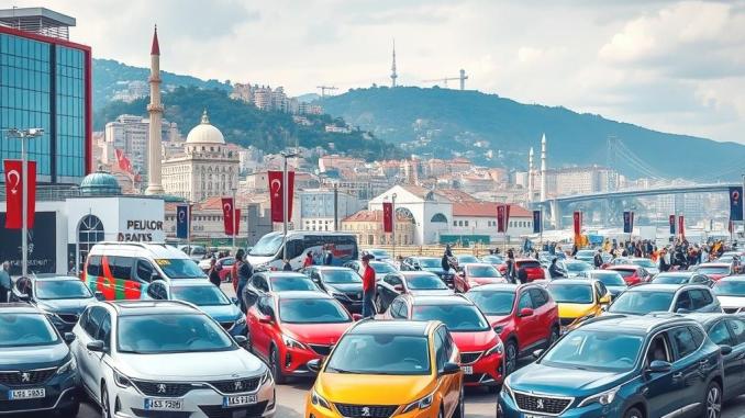 Peugeot 2025'te Türkiye'de 1 Milyon Araç Satışı Bekliyor - OtonomHaber