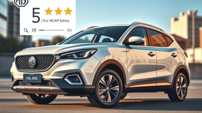 Yeni Mg Hs Modeli EURO Ncap’ten 5 Yıldız Aldı - OtonomHaber