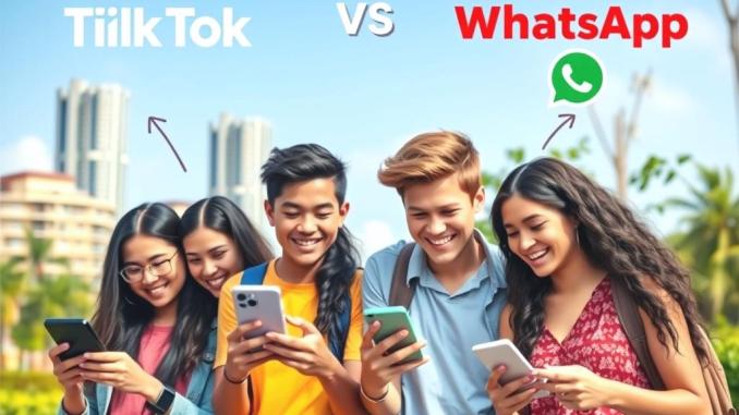 Gençler X ve Facebook'u Terk Ediyor: Tiktok ve Whatsapp Kullanımı Arttı - OtonomHaber