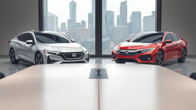 İki Otomotiv Devi Masaya Oturuyor: Nissan ve Honda Birleşecek Mi? - OtonomHaber