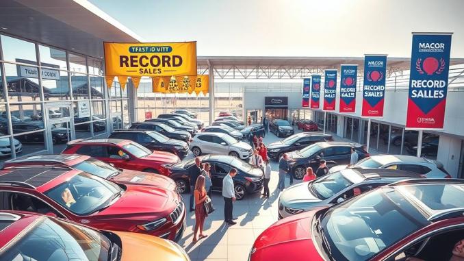 Otomobil Satışlarında Tüm Zamanların Rekoru Bekleniyor - OtonomHaber