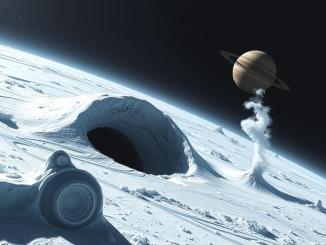Satürn'ün Uydusu Enceladus'ta Kaybolan Karanlık Bir Nokta Bulundu - OtonomHaber