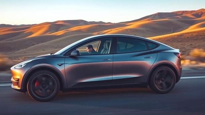 2025 Tesla Model Y Test Sırasında Görüntülendi - OtonomHaber