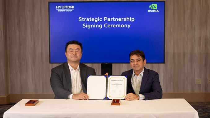 Hyundai Geleceğin Mobilitesi için NVIDIA ile Ortaklık Kuruyor - OtonomHaber