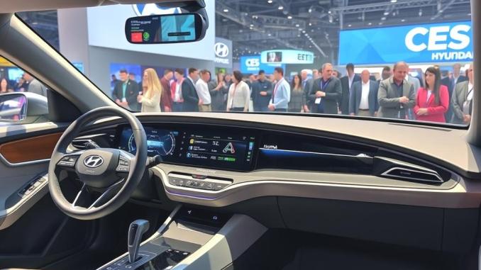 Hyundai, Yeni Nesil Araç Kokpitlerini Ces 2025'te Sergiledi - OtonomHaber
