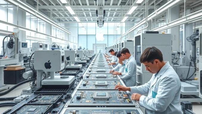 İphone ve Apple Watch İçin İşlemciler Artık ABD'de Üretiliyor - OtonomHaber