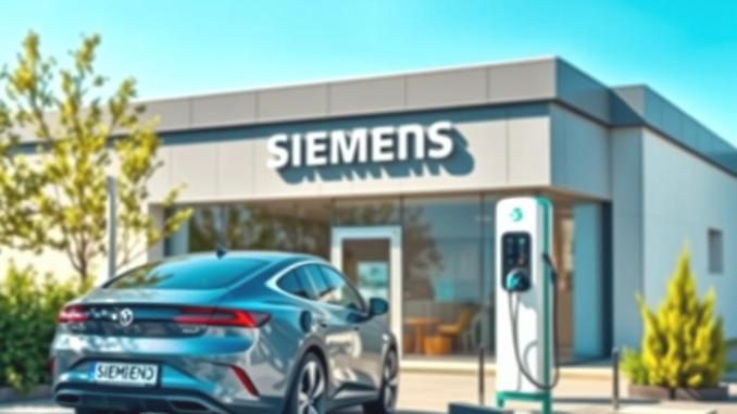 Elektrikli Araç Şarj İstasyonu, İskenderun Siemens Mağazasında Hizmet Vermeye Başladı - OtonomHaber