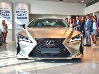 Lexus'tan Satış Rekoru Açıklaması: Tüm Zamanların En Yüksek Satışı... - OtonomHaber