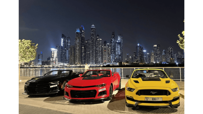 Dubai'de Kiralık En İyi 10 Araba 2025 - OtonomHaber