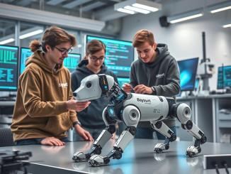 Bayburtlu Öğrencilerden Görme Engelliler İçin Yapay Zeka Destekli Robot Köpek - OtonomHaber