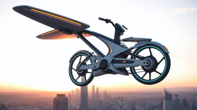 Çinli Şirketten Jetgiller Tarzı Uçan Bisiklet: Skyrider X6 Tanıtıldı - OtonomHaber