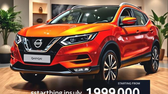 1.899.000 TL'den Başlayan Fiyatlarla Nissan Qashqai - OtonomHaber