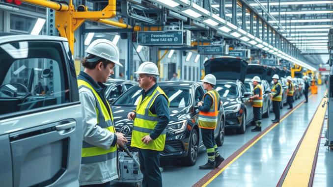 Oyak Genel Müdürü Murat Yalçıntaş, Renault’nun Bursa Üssünde Üretim Hattını İnceledi - OtonomHaber