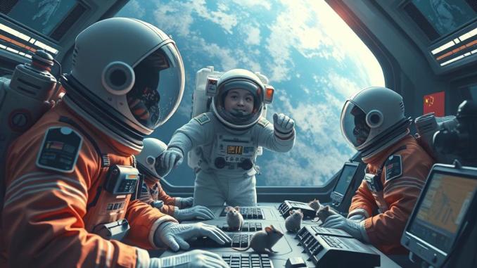 Çin En Genç Astronotunu ve Fareleri Uzaya Gönderiyor - OtonomHaber