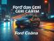 Ford'dan Geri Çağırma - OtonomHaber