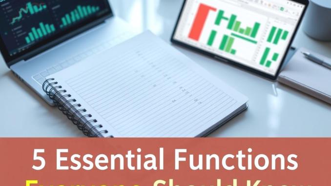 Herkesin Bilmesi Gereken 5 Excel Fonksiyonu - OtonomHaber