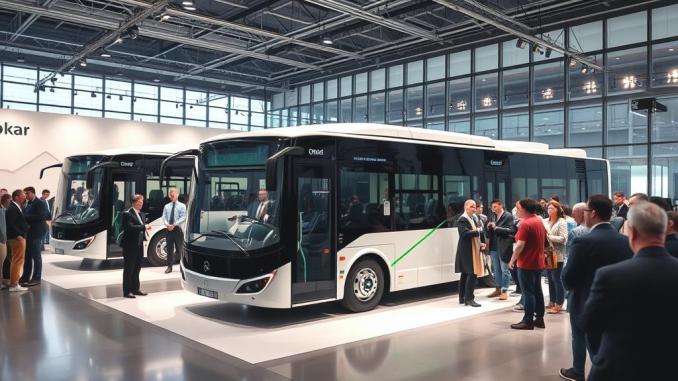 Otokar Otonom ve Elektrikli Otobüslerini Belçika'da Sergiledi - OtonomHaber