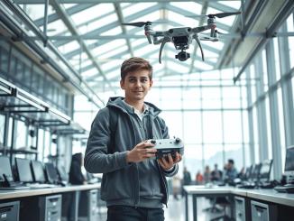 Tasarladığı Drone ile Dünya Şampiyonu Olan Kütahyalı Lise Öğrencisi, Gösteri Yaptı - OtonomHaber