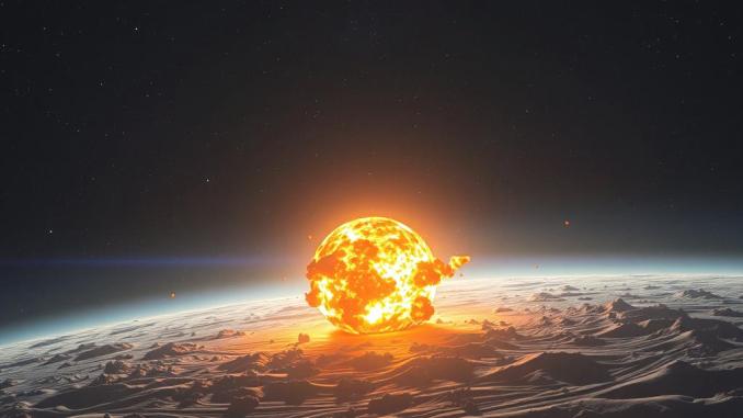 Atmosfer Katili: İlk Kez Güneş Dışında Bir Yıldızda Patlama Keşfedildi - OtonomHaber