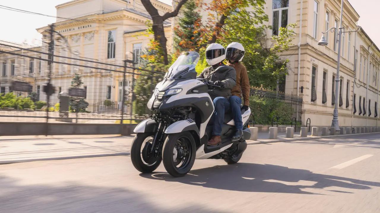 Yamaha Hava Yastıklı Yeni Motosikletini Tanıttı - OtonomHaber