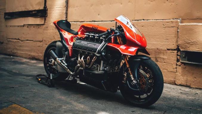 Ferrari Gücüyle Tasarlanan Motosiklet Rekor Fiyata Satıldı - OtonomHaber