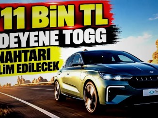 711 Bin TL Ödeyene Togg Anahtarı Alma Fırsatı Ekim Kampanyası Detayları - OtonomHaber